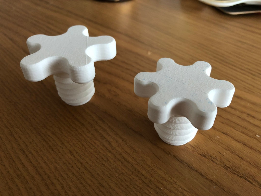 Easy-to-use Flower Knob v1.1 with Rounded Edges
