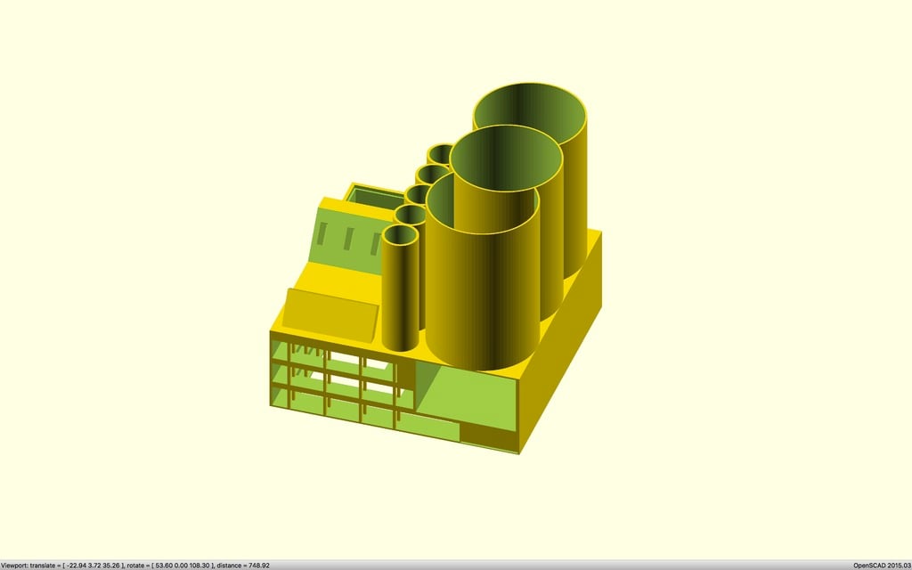 Desk Organiser with Secret Storage and Built-in Supports