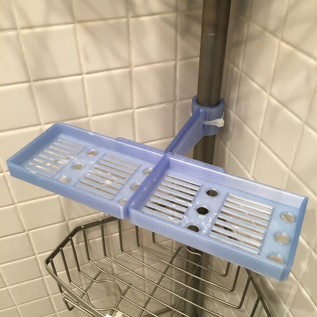 Double Soap Drawer for Shower Caddy