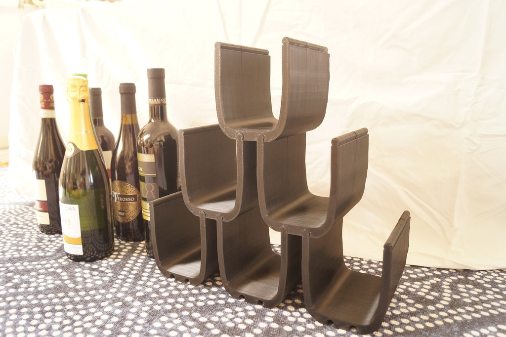 Modular wine rack for storing wine and other objects