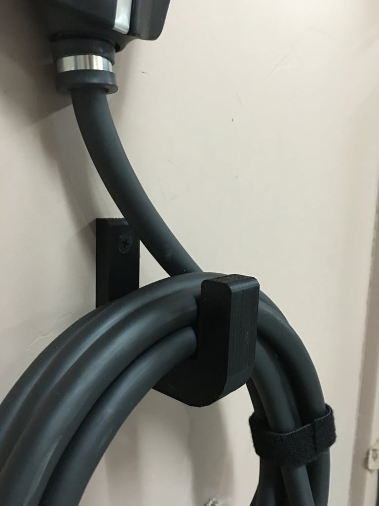 Large Wall Hook for Tesla Charger Cable and Hose Holder