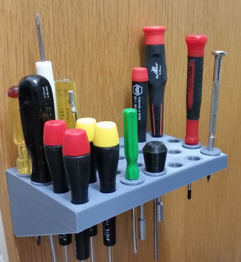 Universal Bushings for Wiha Screwdriver Stand by Spencerwebb