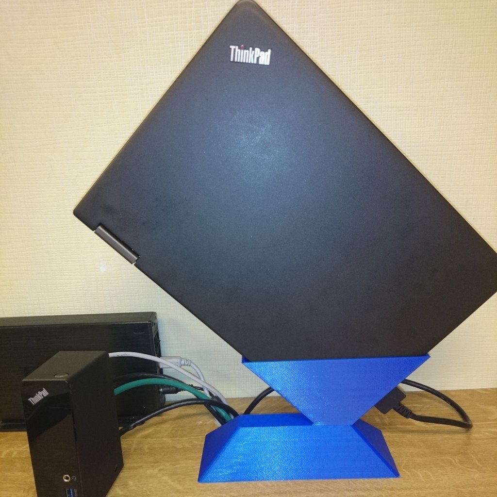 Dock holder and stand for Thinkpad Yoga S1 Laptop