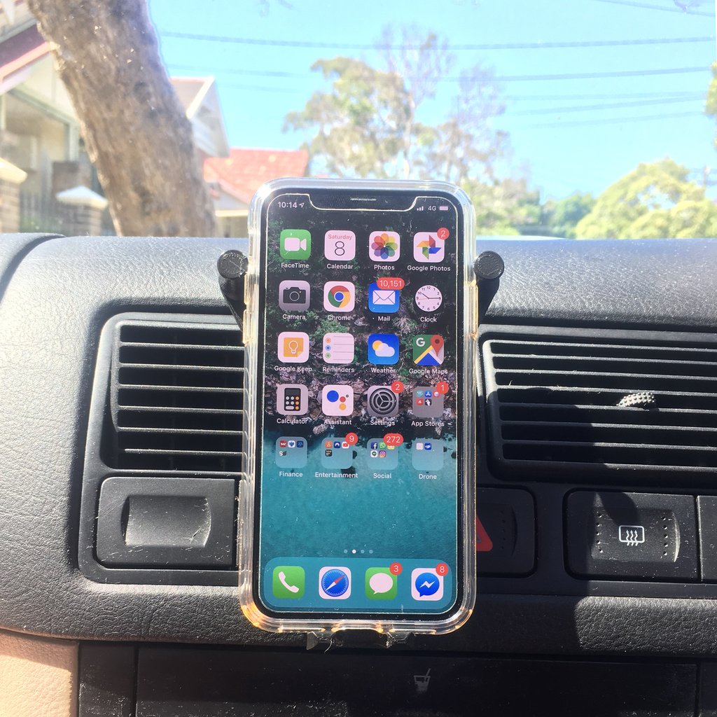 Universal Car Vent Gravity Phone and Tablet Holder