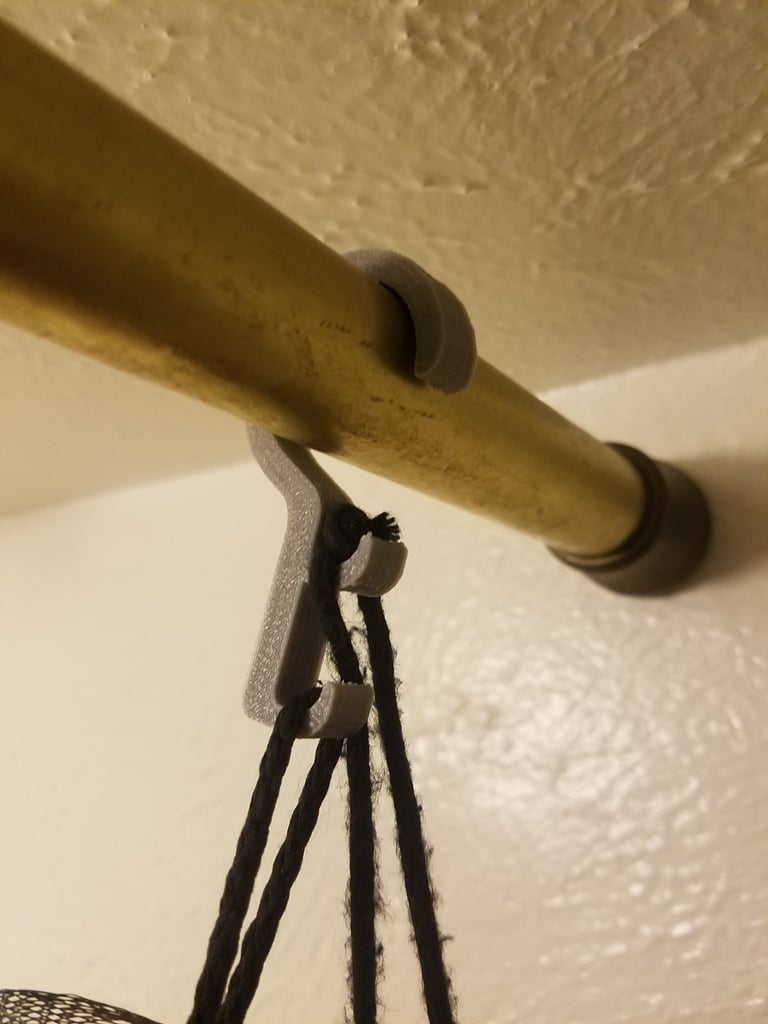 Double Hanger for Shower Curtain