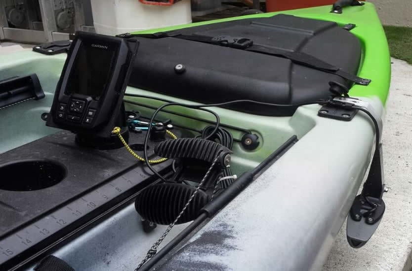 Garmin 4DV Transducer Arm with Scotty Mount for Kayaks