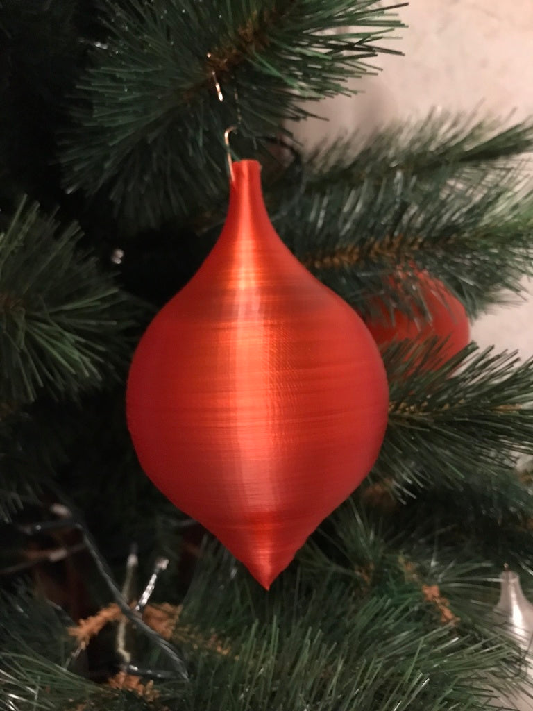 Christmas decoration bauble vase for hanging on the tree