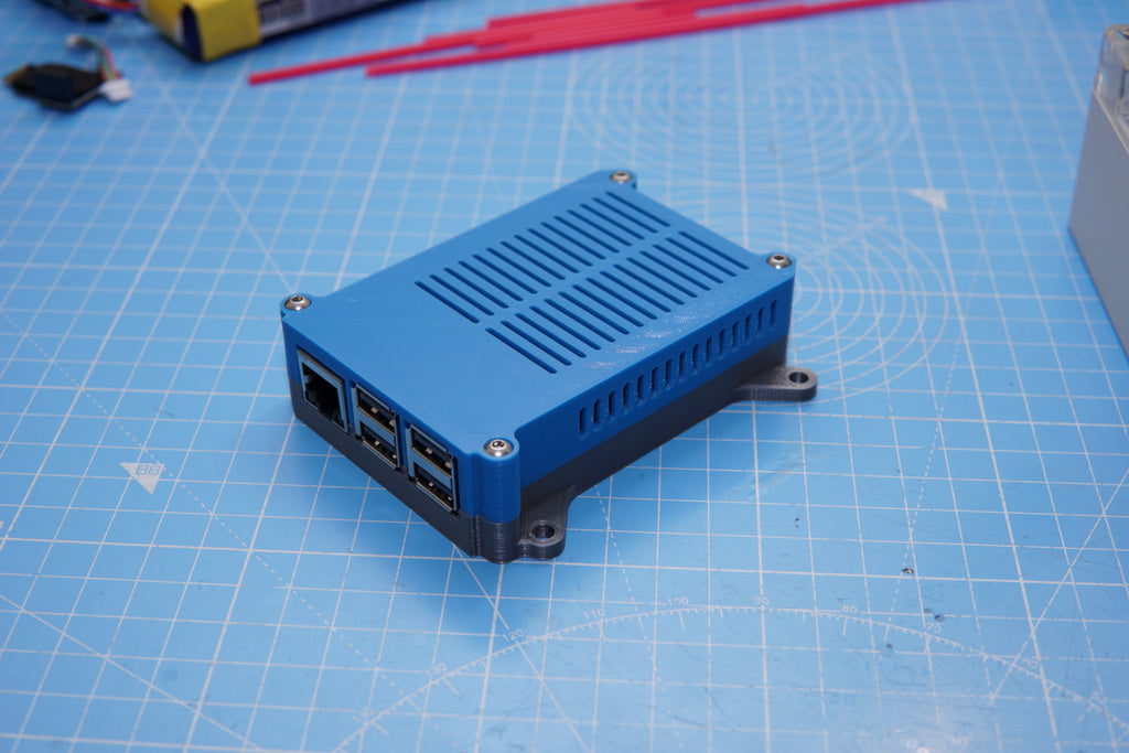 Kintaro Heatsink Compatible Raspberry Pi 3B Enclosure with Ventilation