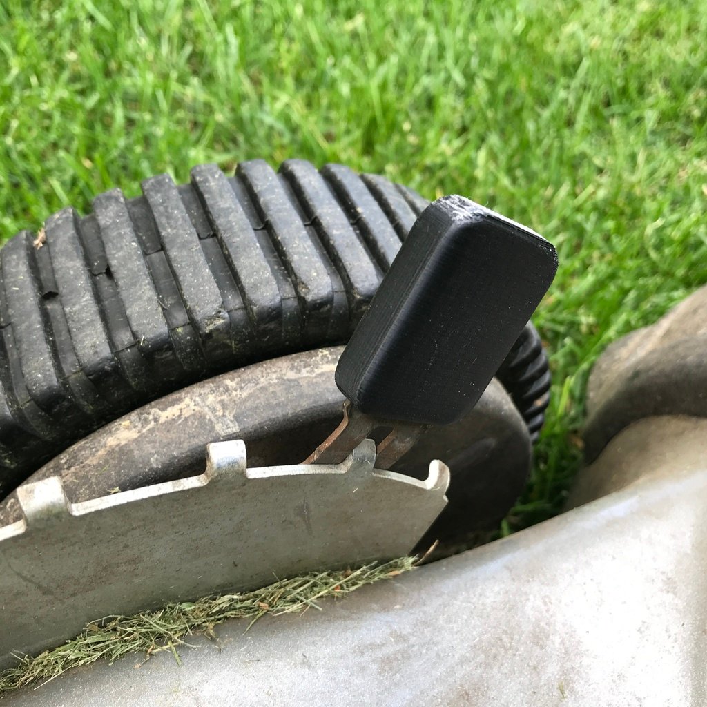 Height adjustment handle for Craftsman lawn mower