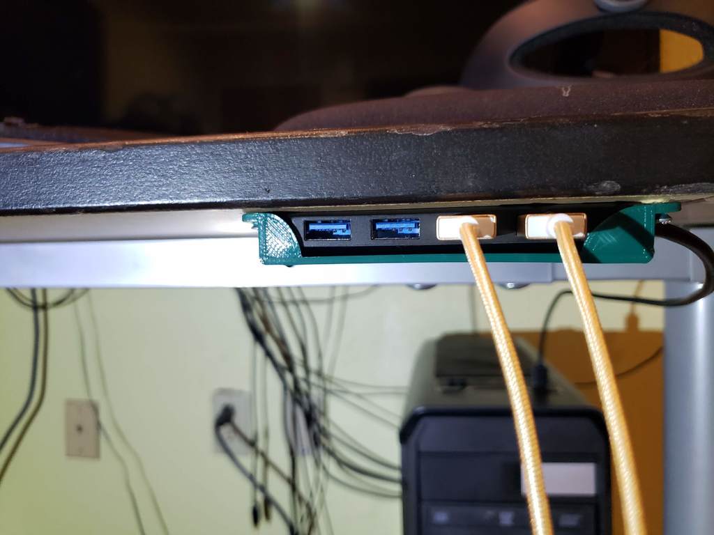 Under Desk Mount for Lenovo 4 Port USB Hub