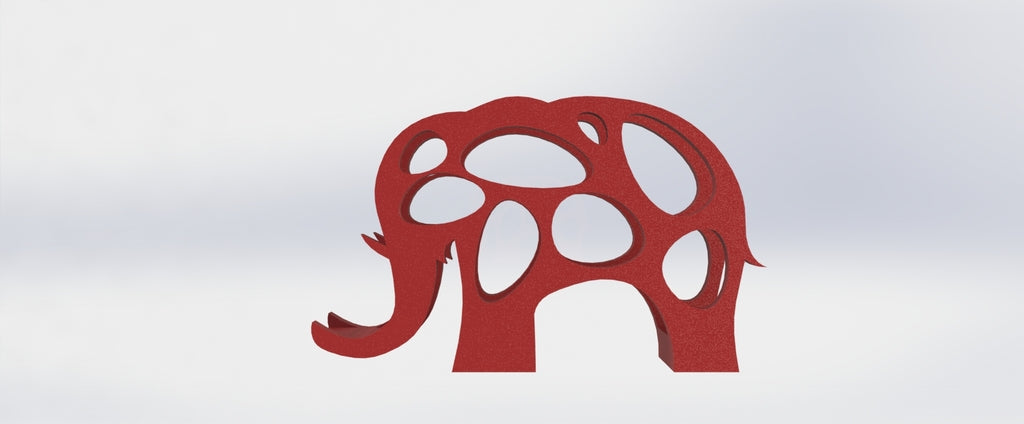 Elephant Inspired Napkin Holder
