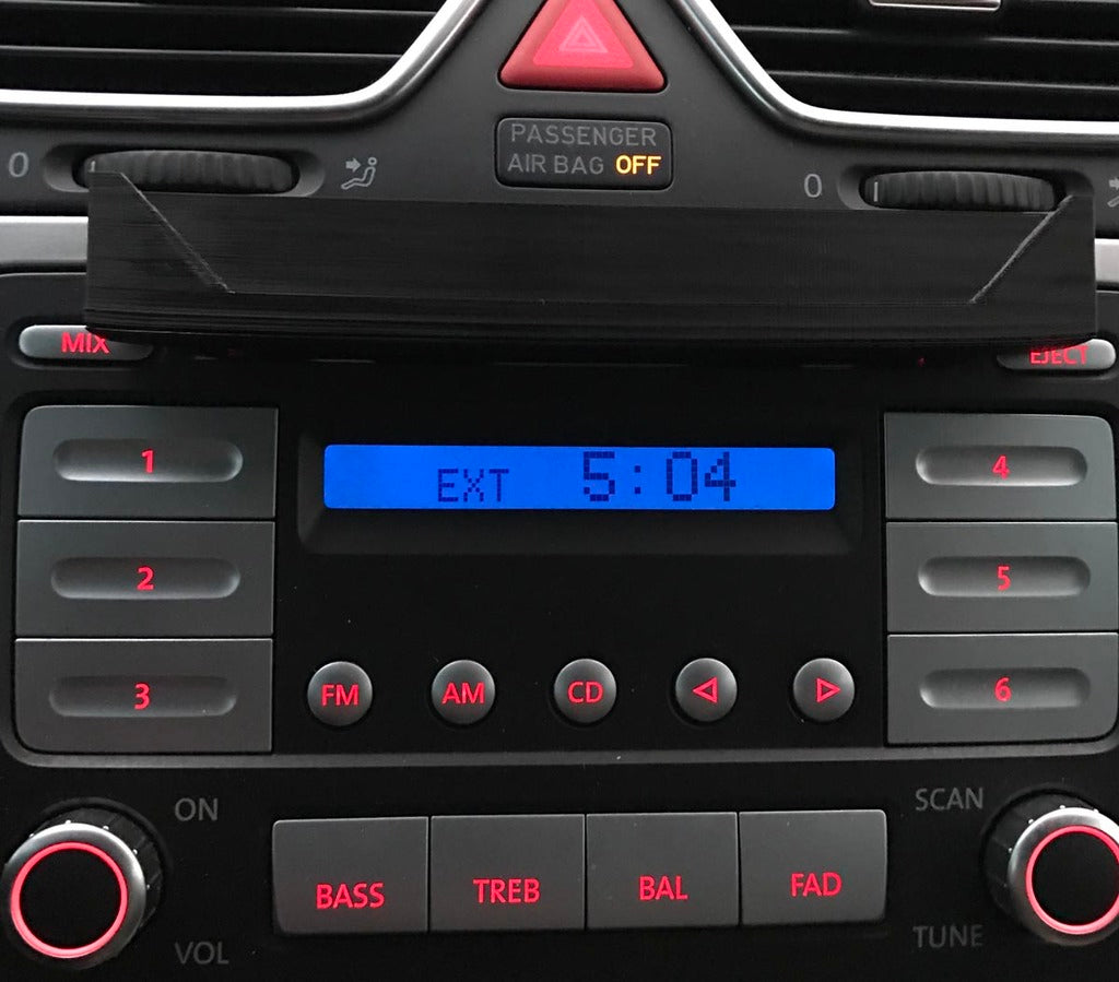iPhone 6/7 Plus CD Tray Holder for VW Monsoon Car Stereo [REMIX]