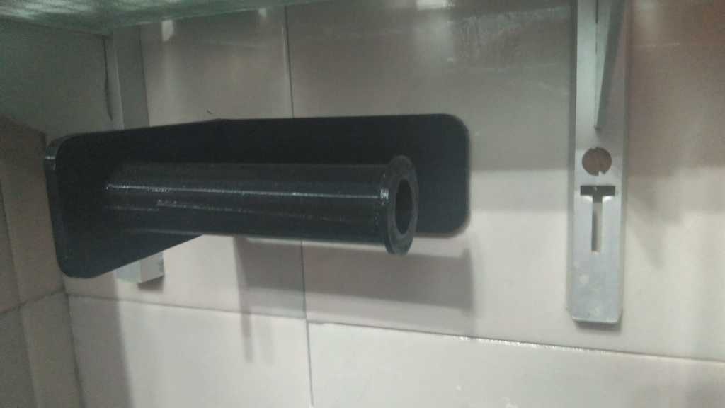 Toilet paper holder for the bathroom
