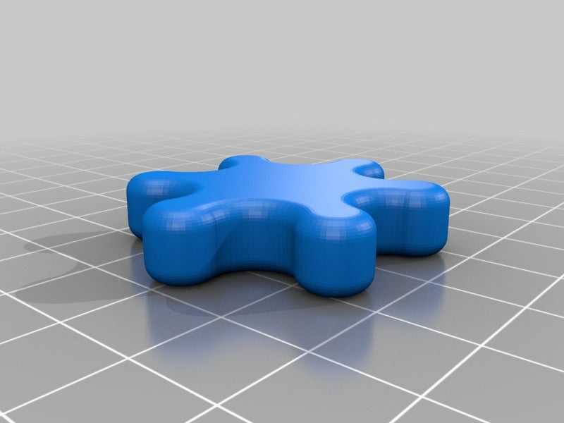 Easy-to-use Flower Knob v1.1 with Rounded Edges