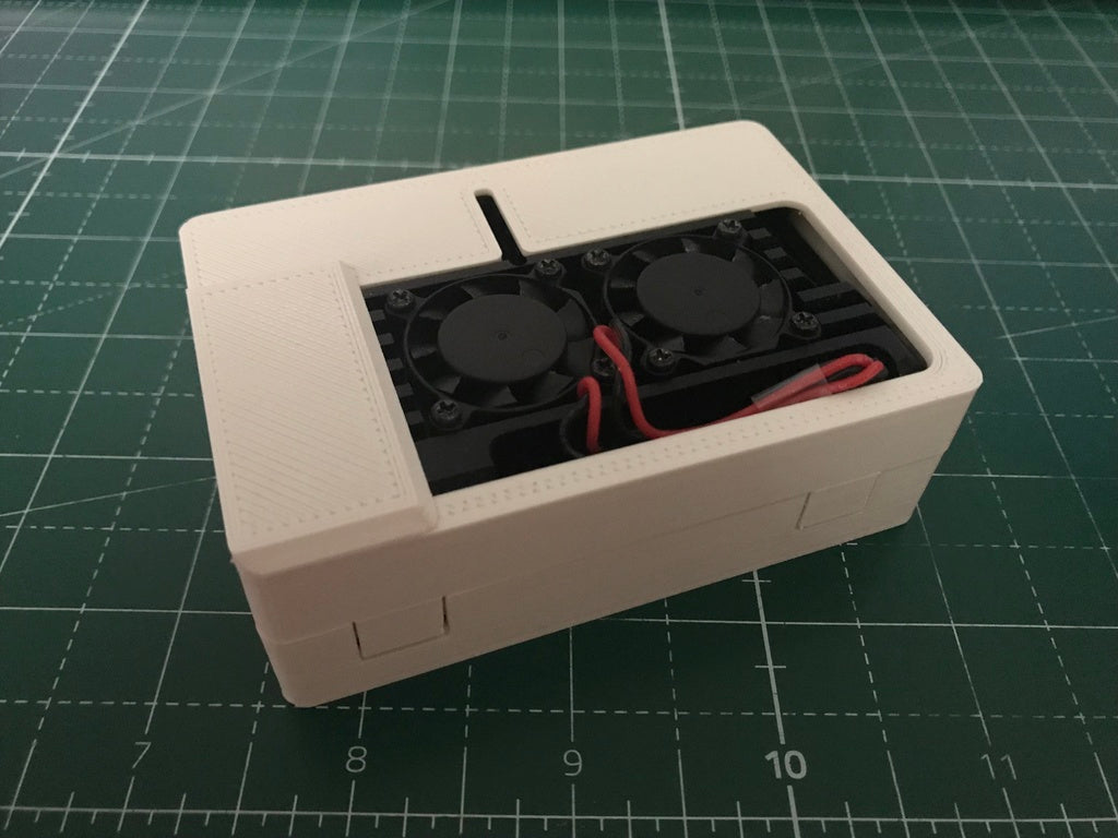Anycubic Mountable Gear Case for Raspberry Pi 3 B+ with GeeekPi Cooler
