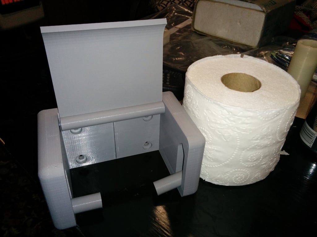 Redesigned Quick Change Toilet Paper Holder