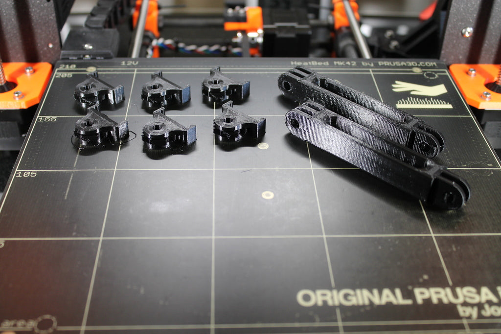 LED Clip v1 for Modular Mounting System for Prusa IKEA Lock function