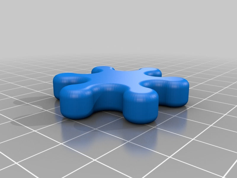 Easy-to-use Flower Knob v1.1 with Rounded Edges