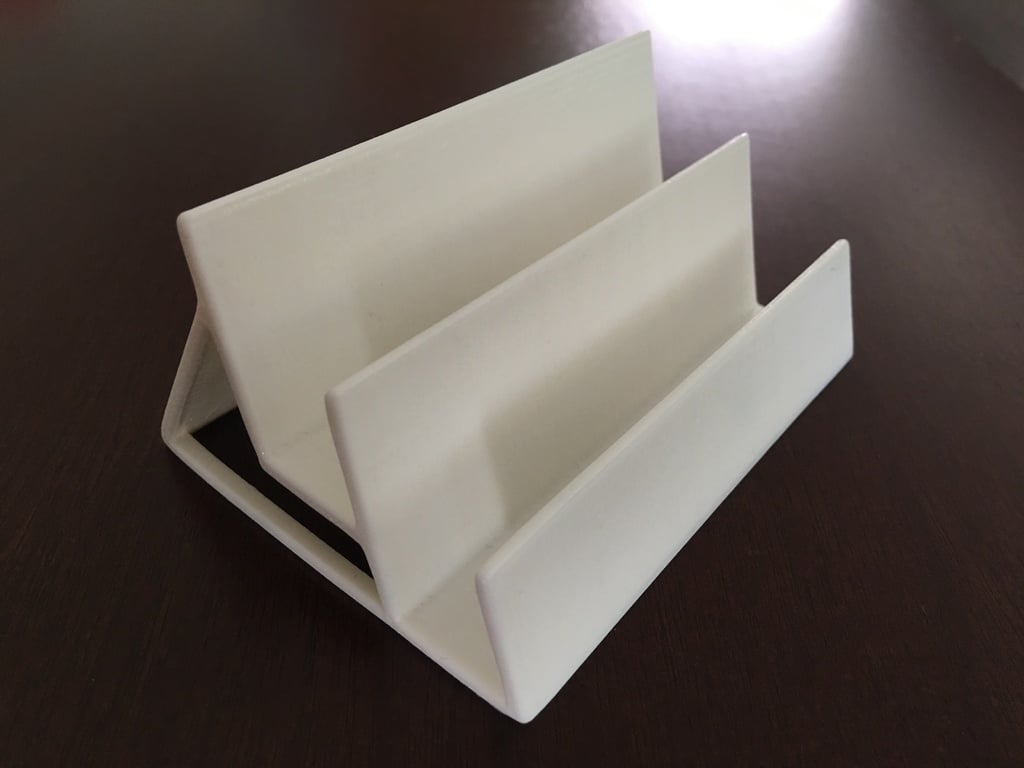 Double Business Card Holder for Office