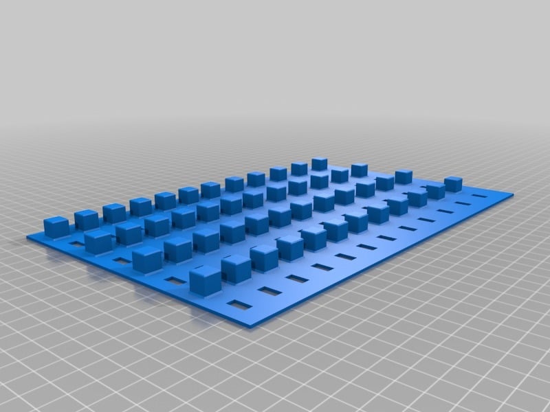 3D Printable Drawer Organizer for 1/4 and 3/8 Drive Sockets