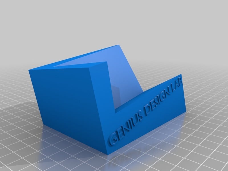 Business Card Holder with Marble PLA