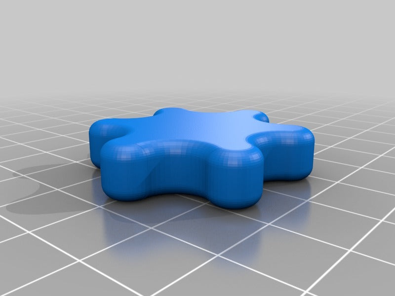Easy-to-use Flower Knob v1.1 with Rounded Edges