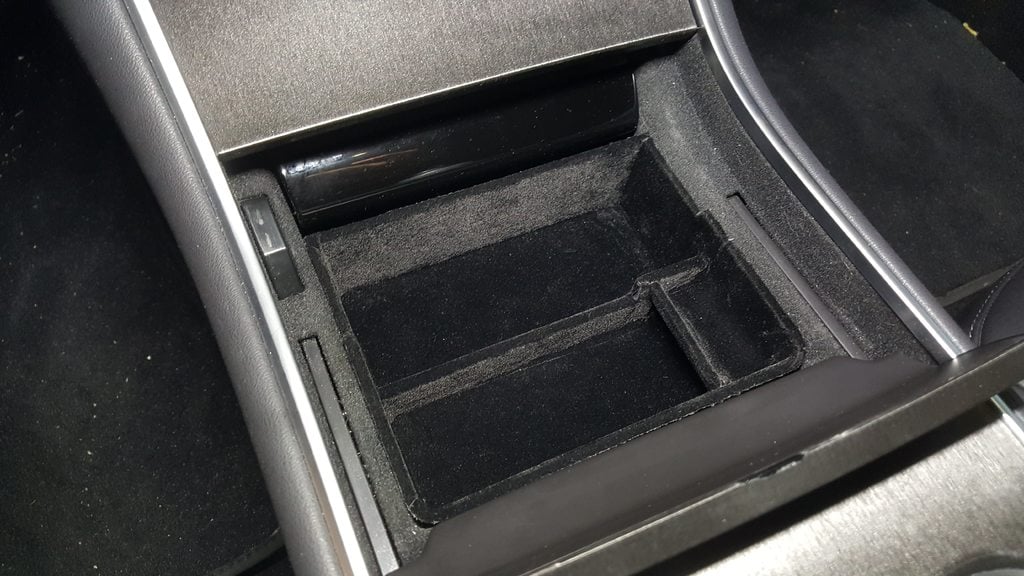 Center console Drawer storage for Tesla Model 3