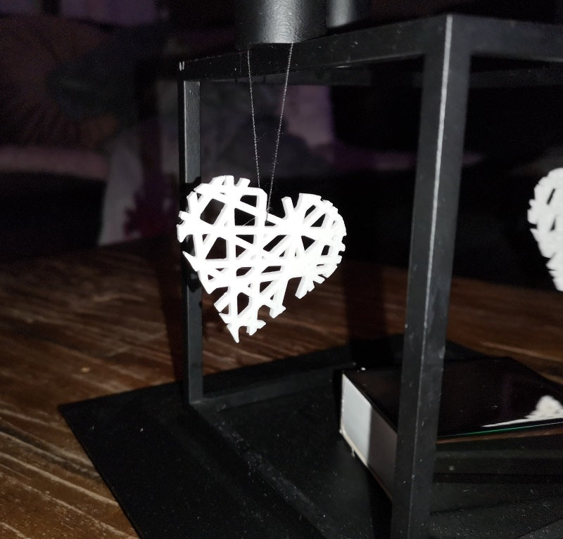 Christmas Heart Design Decoration for Candle Holders