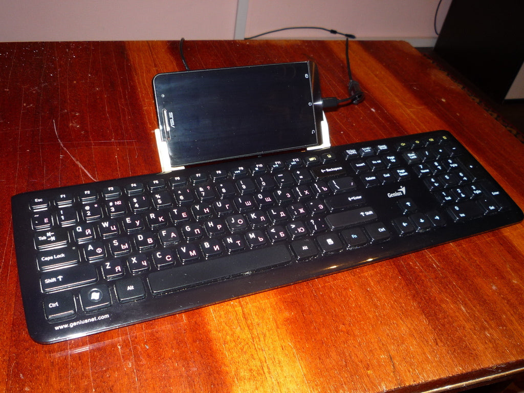 Tablet keyboard stand for Genius SlimStar and ASUS Zenfone 6