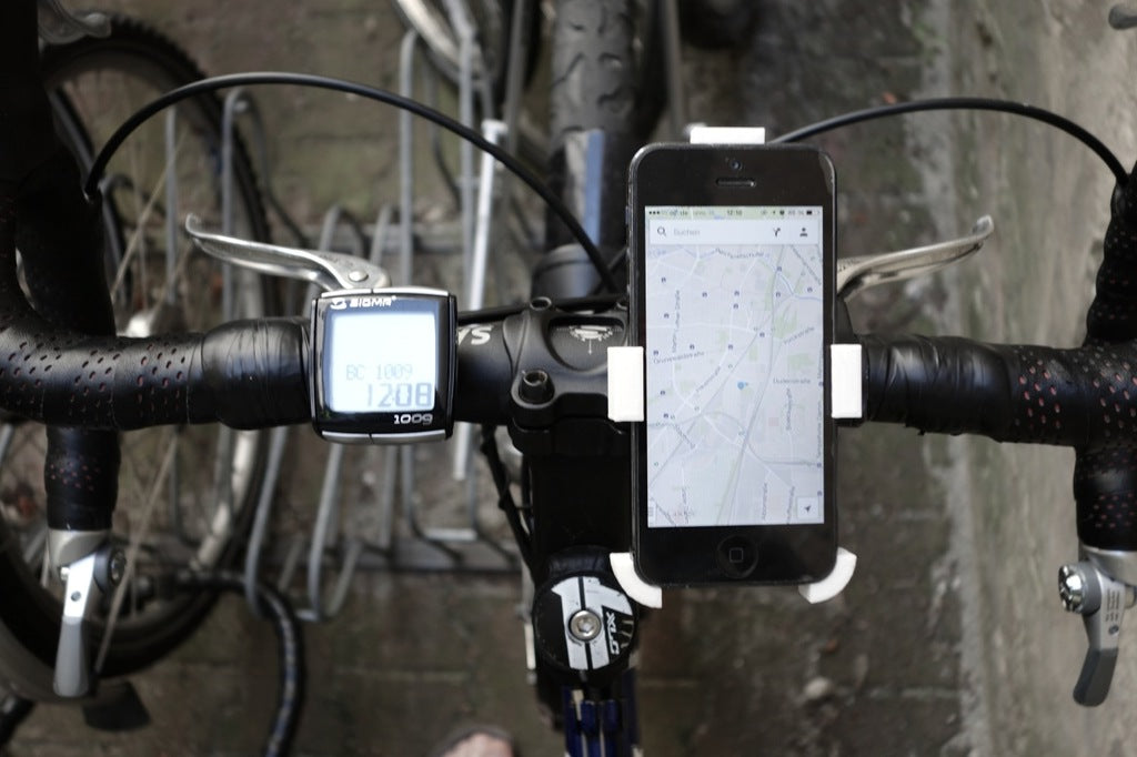 iPhone 5 Bicycle holder for the handlebar