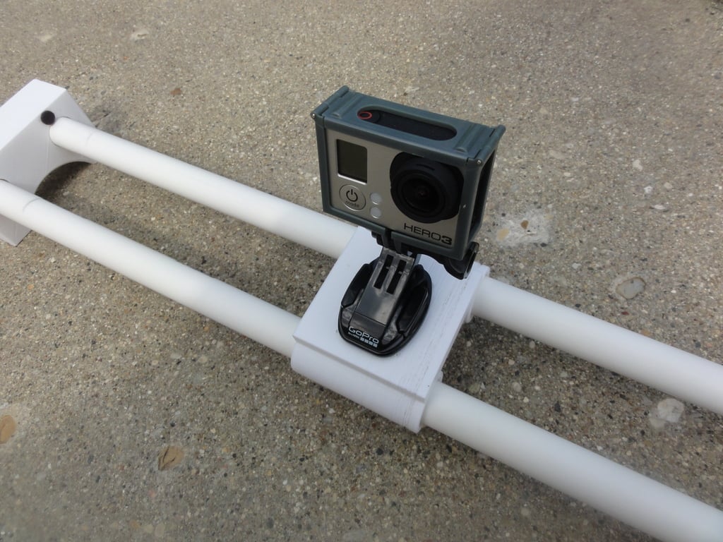 GoPro camera slider