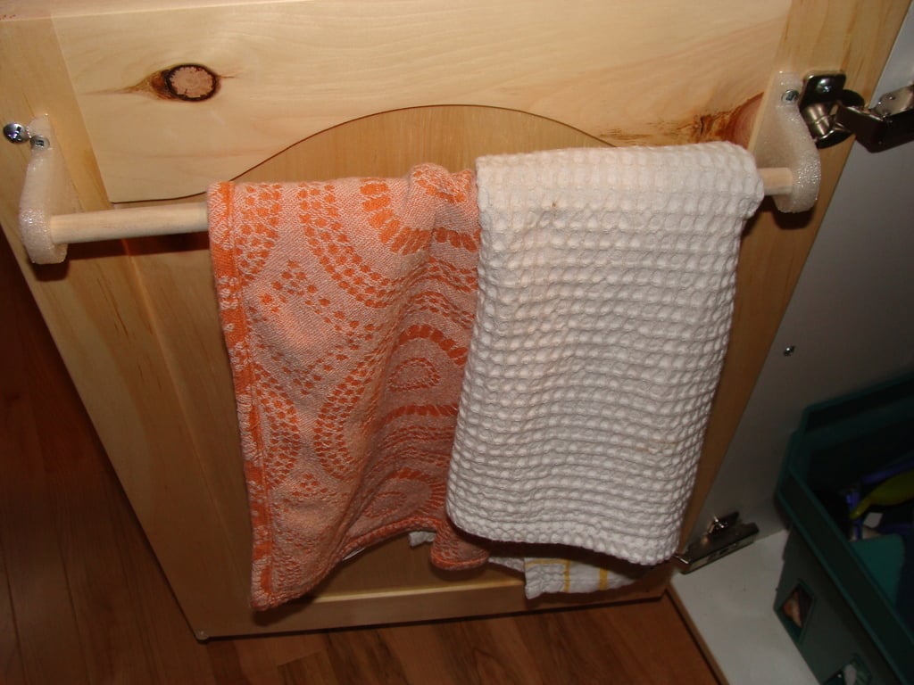 Towel Rack for Kitchen, Garage and Workshop