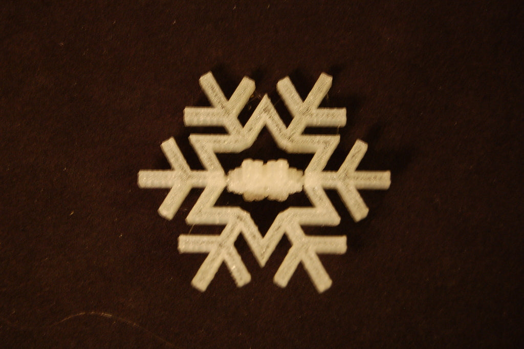 Gyroscopic Snow Decoration