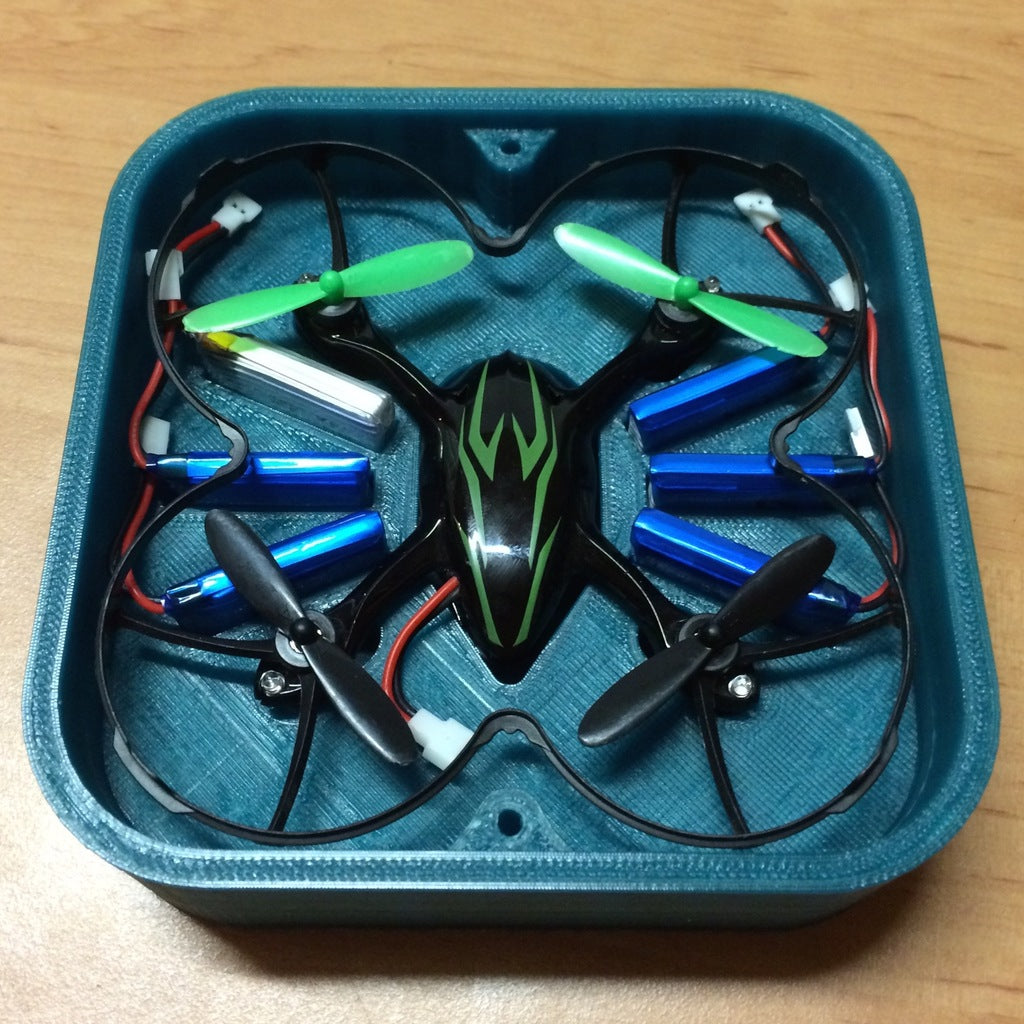 Hubsan X4 Backpack with room for extra batteries and spare parts