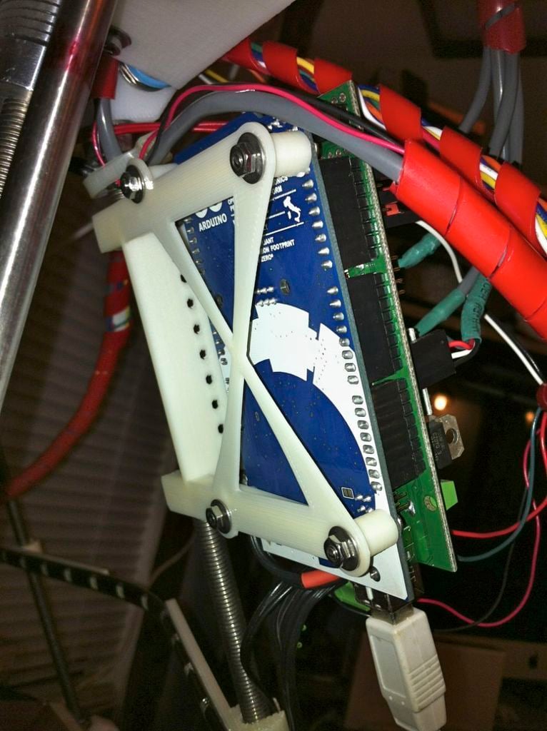 Arduino (RAMPS) mounting for Prusa / Mendel with accessory holes