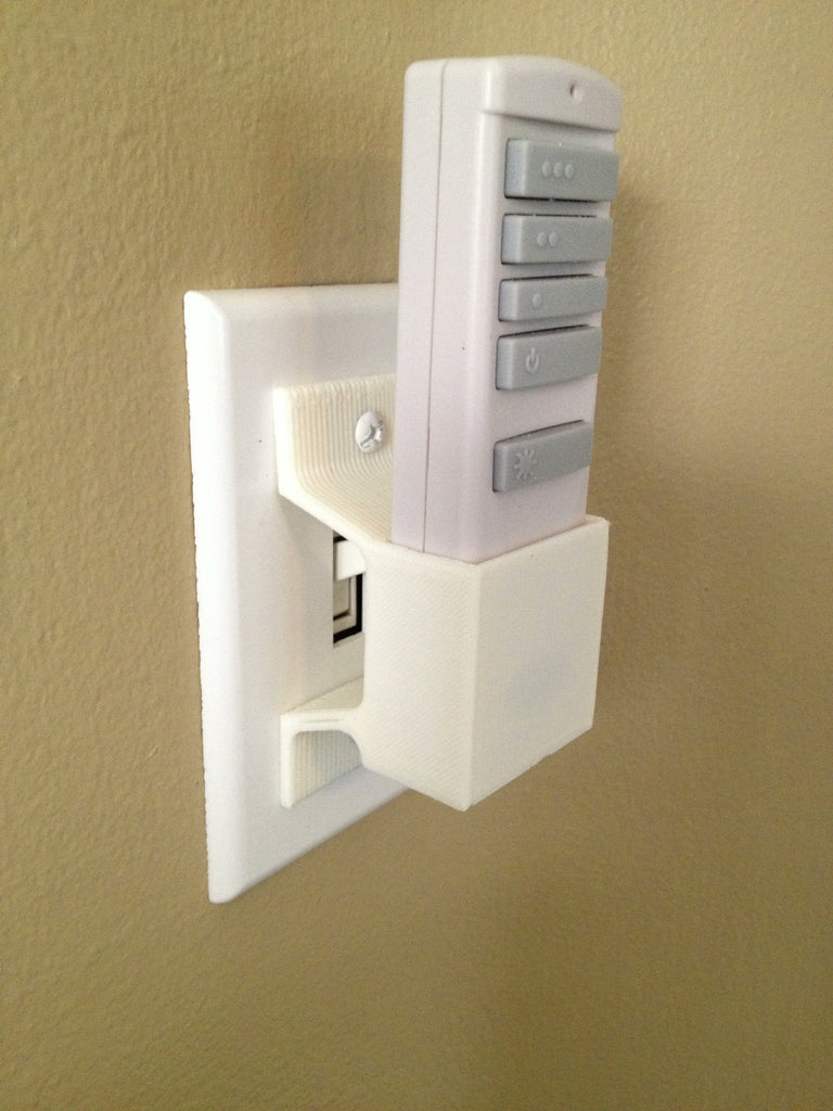 Harbor Breeze Fan remote control holder and switch blocker