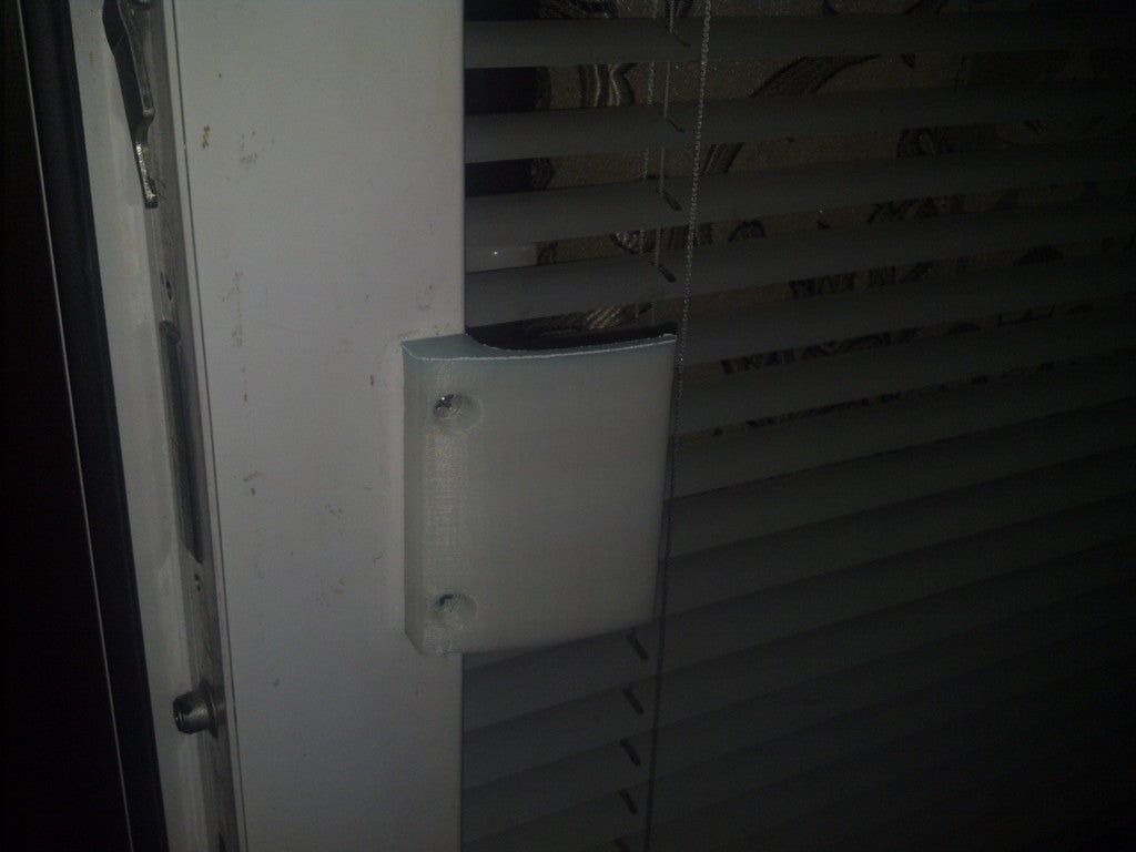 Balcony door handle