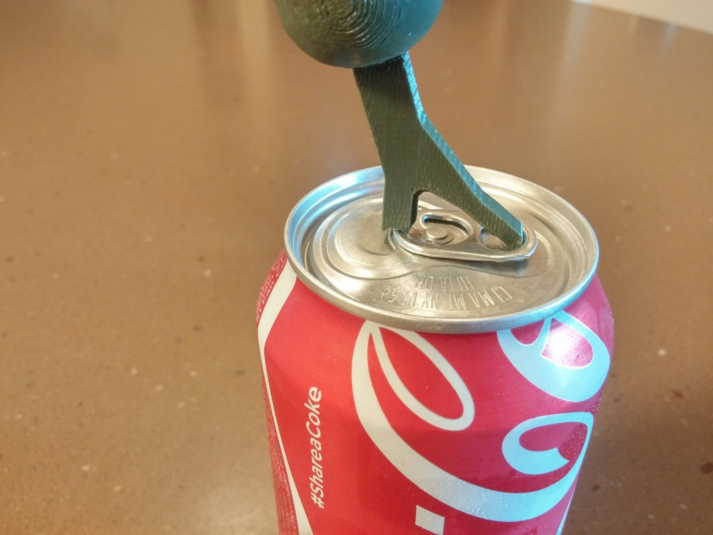 Pop Can Opener Designed For People With Prosthetics Or Severe Arthritis
