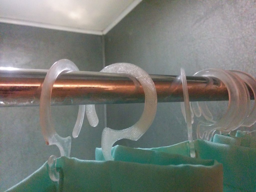 Shower Curtain Ring Hook Replacement