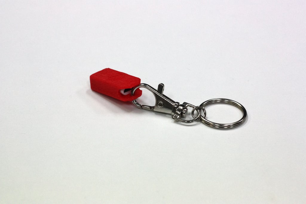 Micro-USB to Type C adapter key ring case for OnePlus Two