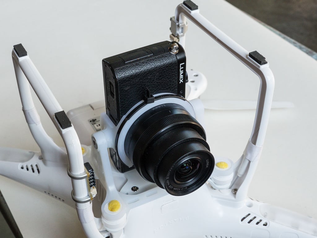 Camera mount for DJI Phantom 2 for Panasonic GM1