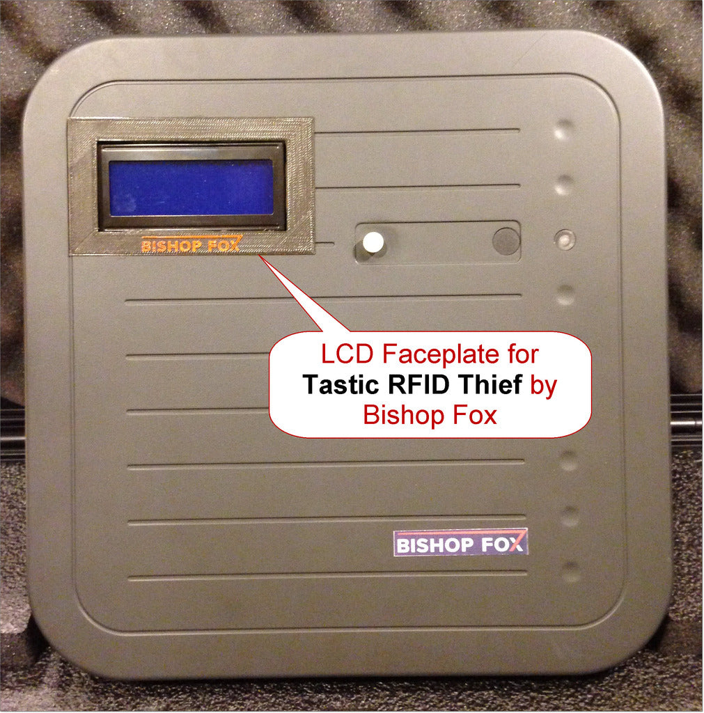 LCD Faceplate 20x4 for Tastic RFID Thief by Bishop Fox
