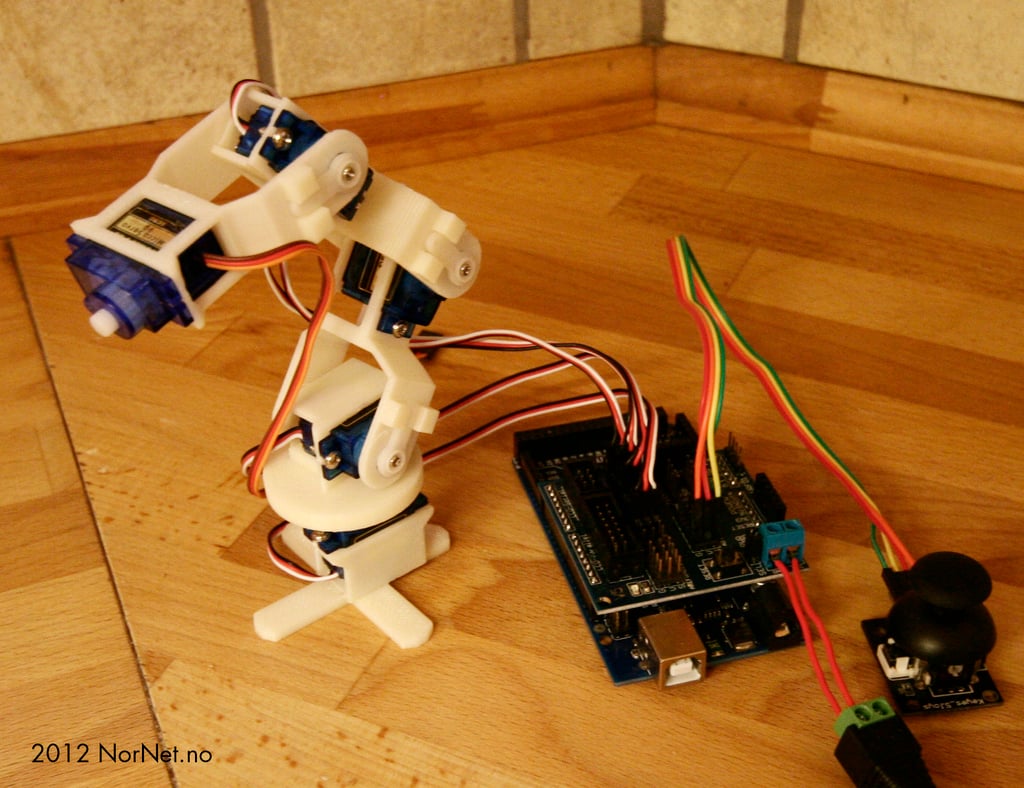 Micro Robot Arm with 9g Micro Servo