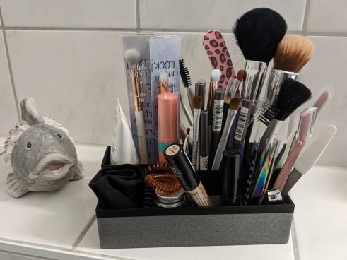 Customized Makeup Organizer for mirror cabinet in the bathroom