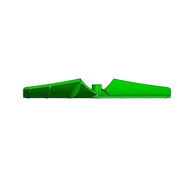 Ultra light and rigid printable drone propeller