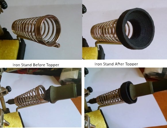 Safety Soldering Iron Holder Top