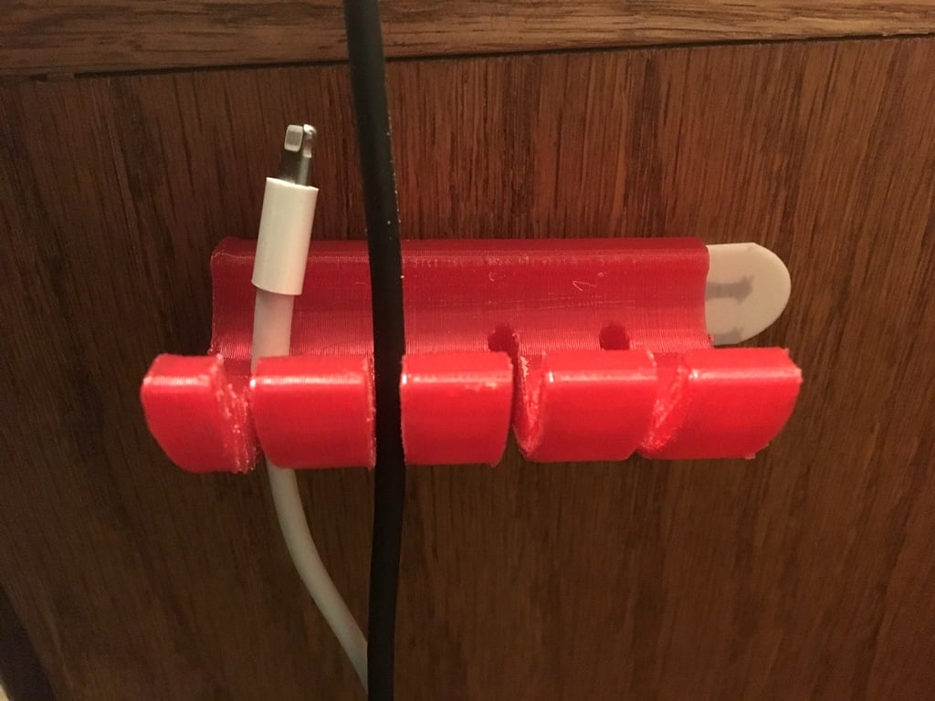 Table edge Cable holder