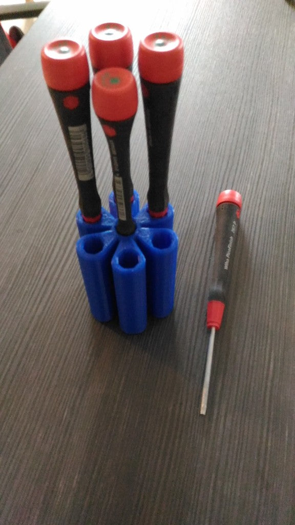 Screwdriver Holder with 7 Slots