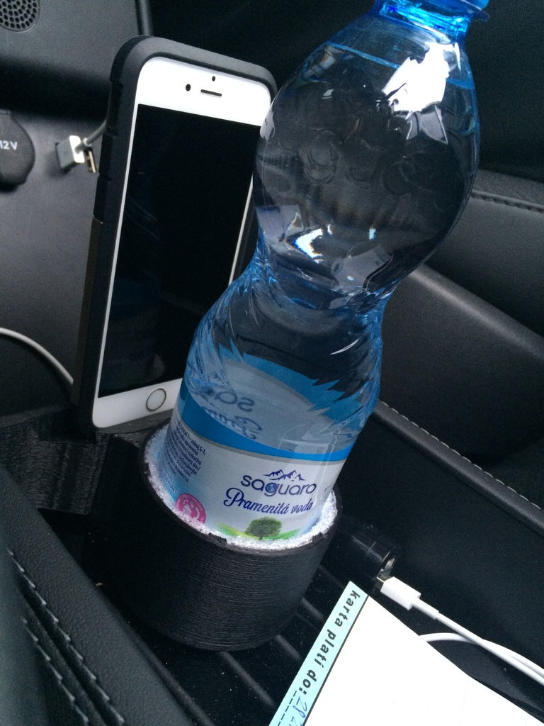 Updated Tesla iPhone and cup holder for Model S