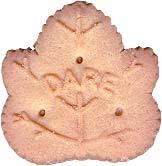 &quot;Dare&quot; Maple Leaf Cookie Cutter &amp; Stamp